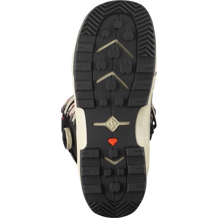 цена Сноубордические ботинки Echo Lace SJ BOA — 2024 мужские Salomon, цвет Spray Green/Black/Hot Coral