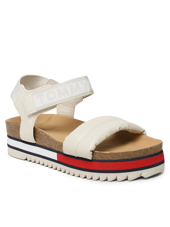 

Сандалии Tommy Jeans, бежевый