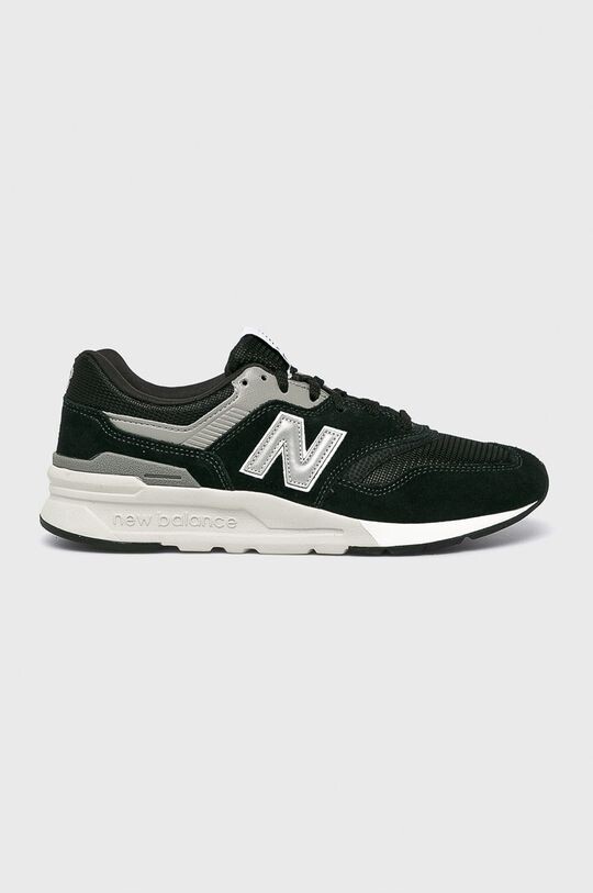 

997 Черное Серебро New Balance, черный
