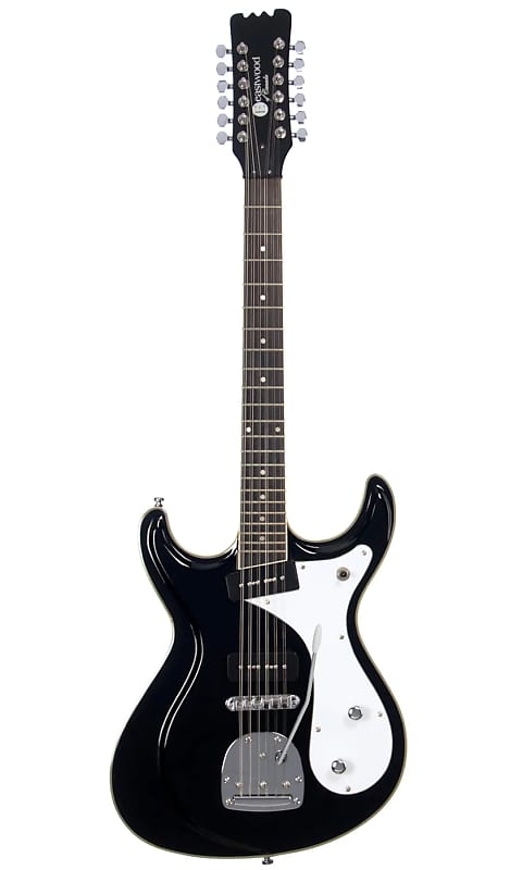 Электрогитара Eastwood Sidejack 12 DLX Solid Basswood Bound Body Bound Maple Set Neck 12-String Electric Guitar