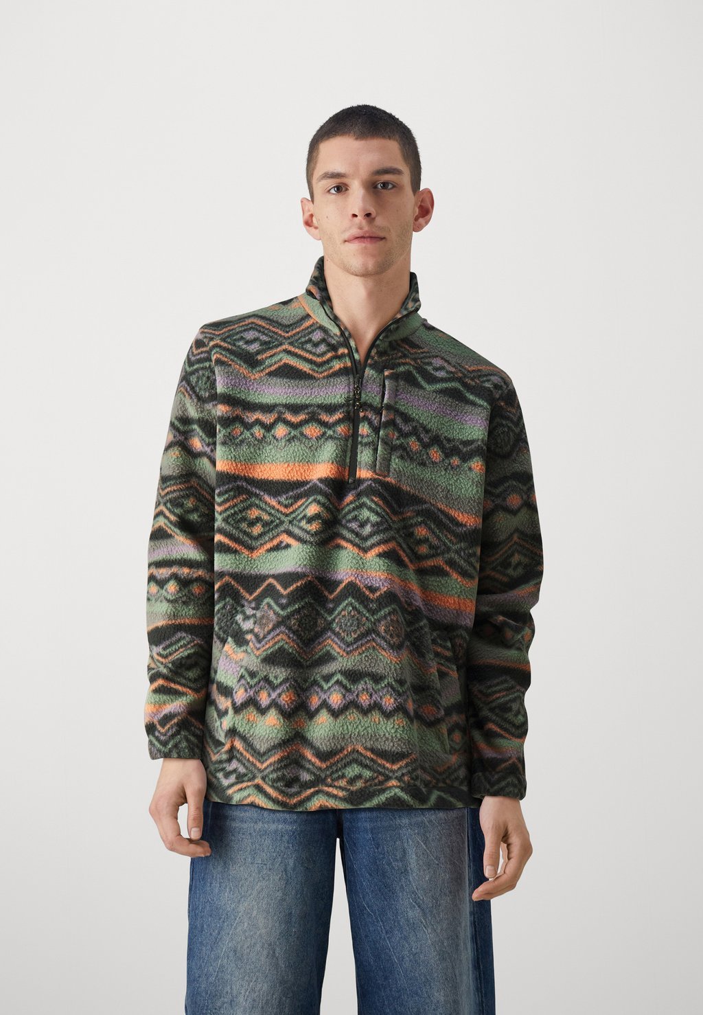 

Флисовый джемпер BOUNDARY MOCK NECK Billabong, цвет multi-coloured