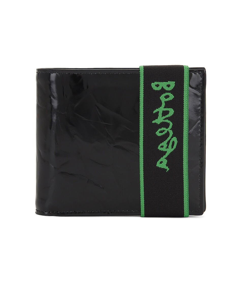 

Кошелек Bottega Veneta Portafoglio Bi-Fold, цвет Parakeet & Black