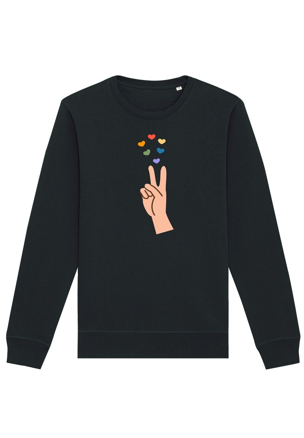 

Толстовка SPREAD LOVE Watapparel, цвет black