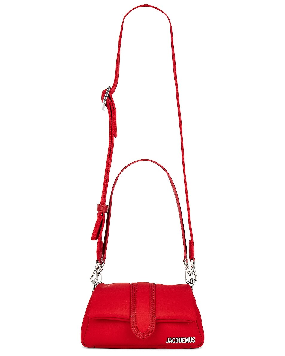 

Сумка кросс-боди Jacquemus Le Petit Bambimou Nylon, красный