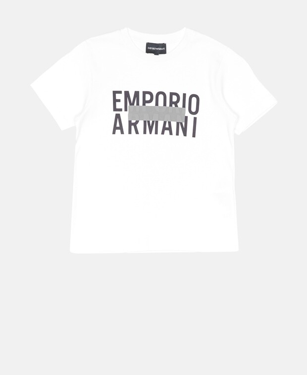 

Футболка Emporio Armani, шерсть белый