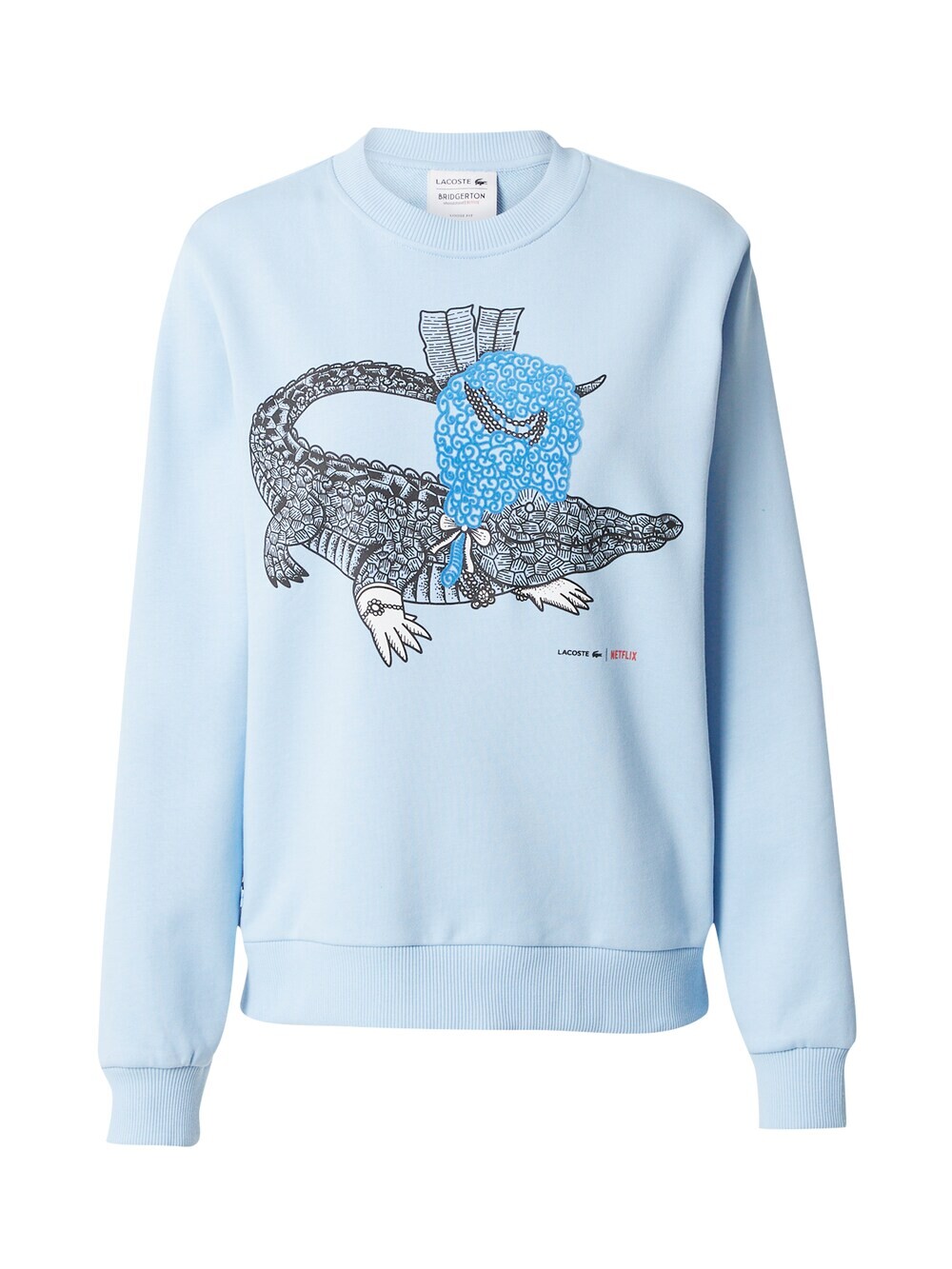 

Толстовка LACOSTE, светло-синий
