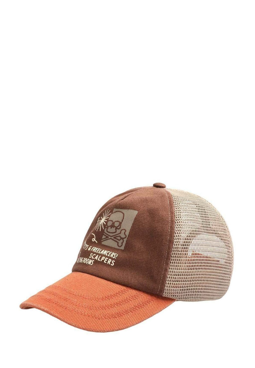 

Кепка STROKE TRUCKER Scalpers, коричневый