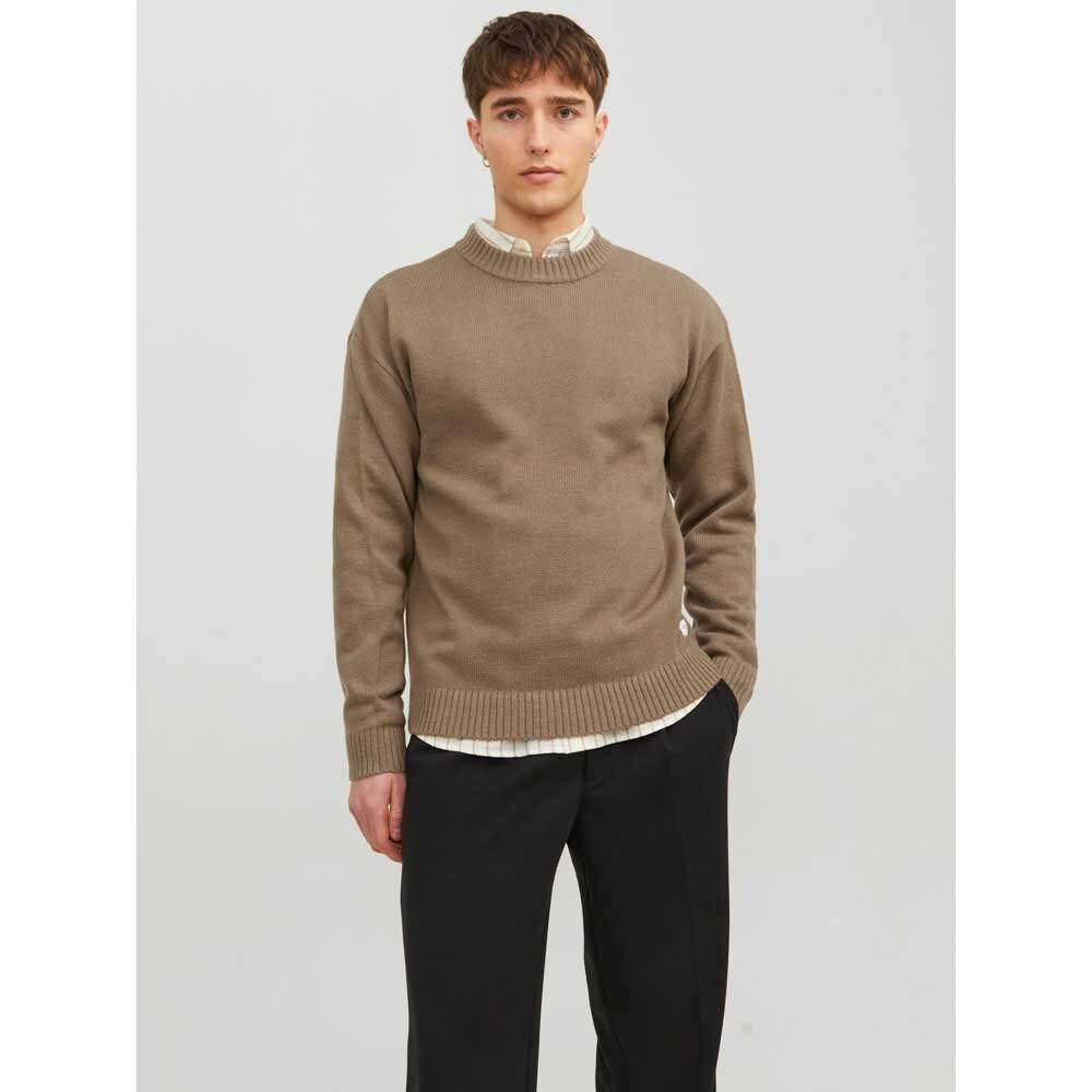 

Свитер Jack & Jones K Crew Neck, коричневый
