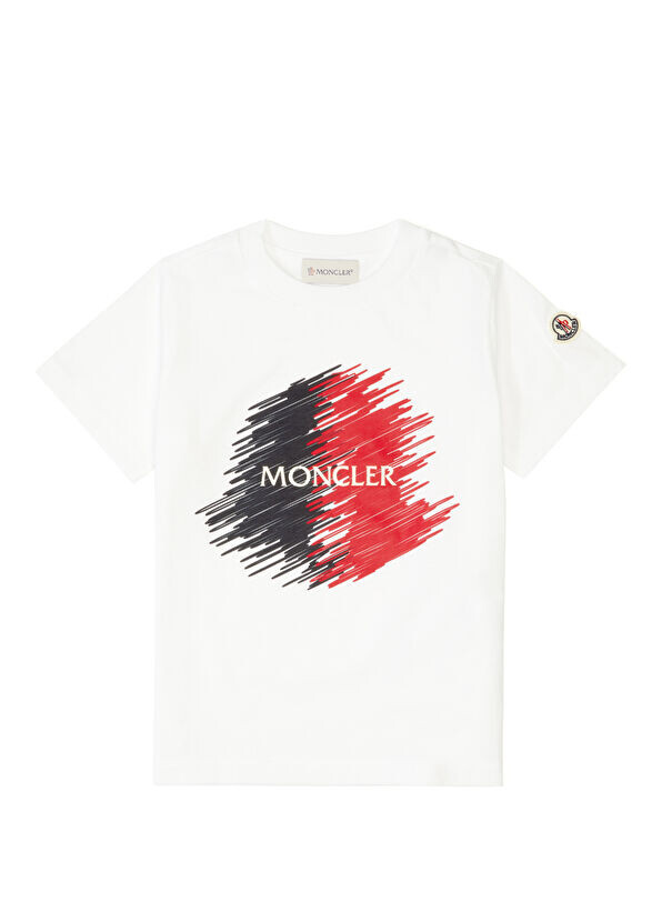 

Футболка для мальчика Moncler, белый