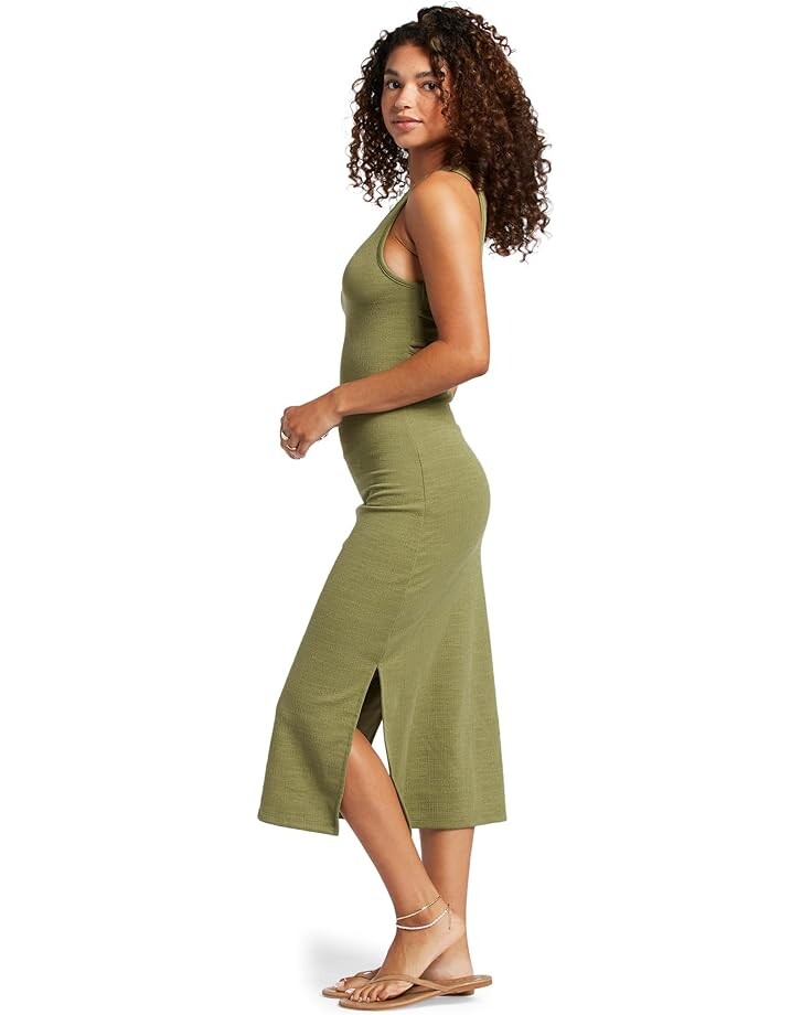 

Платье Roxy Good Keepsake Strappy Midi Dress, цвет Loden Green