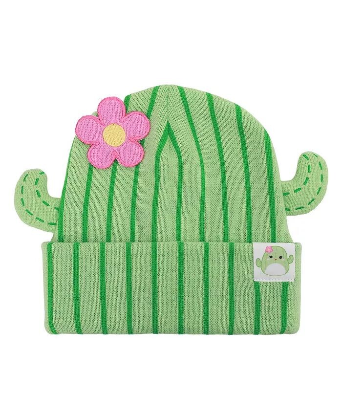 

Мужская новинка, шапка-бини Squishmallow Cactus Squishmallows, зеленый