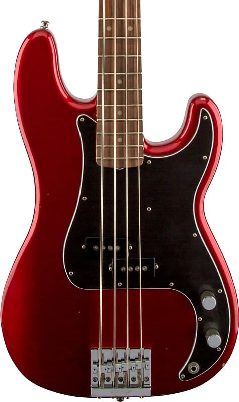 

Басс гитара Fender Nate Mendel P Bass Rosewood FB, Candy Apple Red
