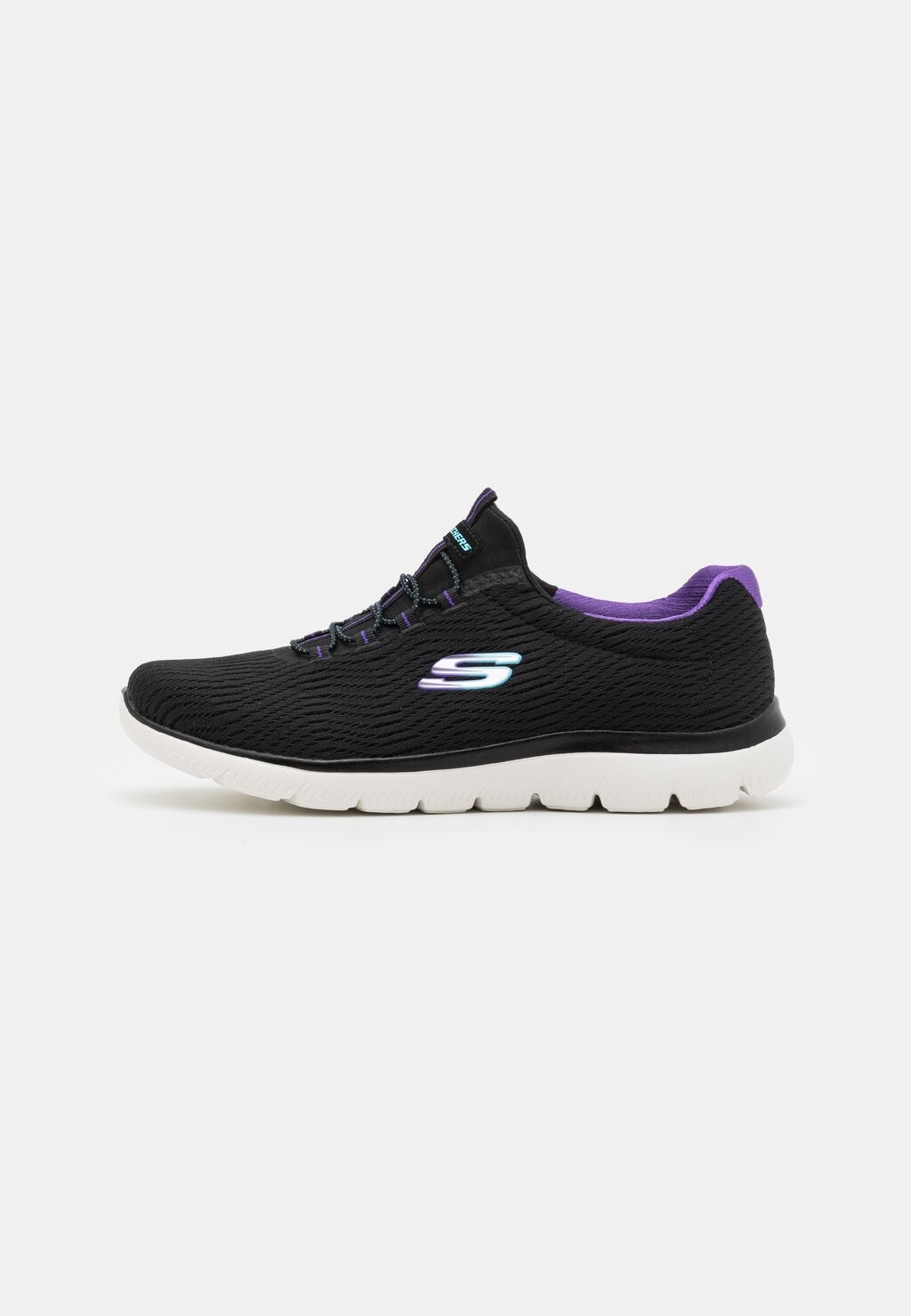 

Кеды Skechers, черный/фиолетовый