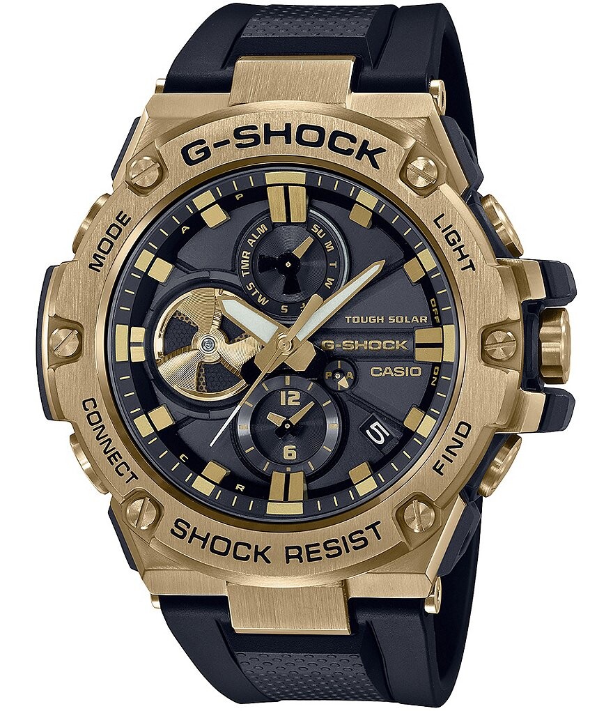 

Мужские часы G-Shock Ana/Digi G-Steel с черной смолой, черный