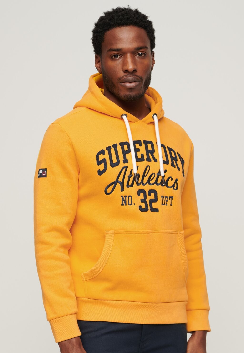 

Толстовка ATHLETIC SCRIPT EMBROIDERED GRAPHIC Superdry, желтый