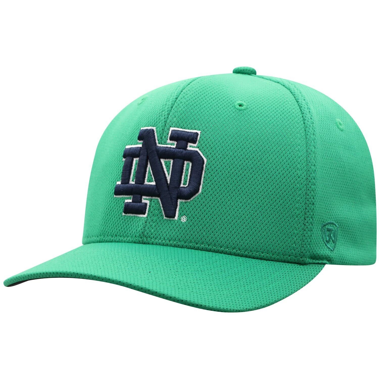 

Мужская зеленая гибкая шляпа с логотипом Top of the World Notre Dame Fighting Irish Reflex
