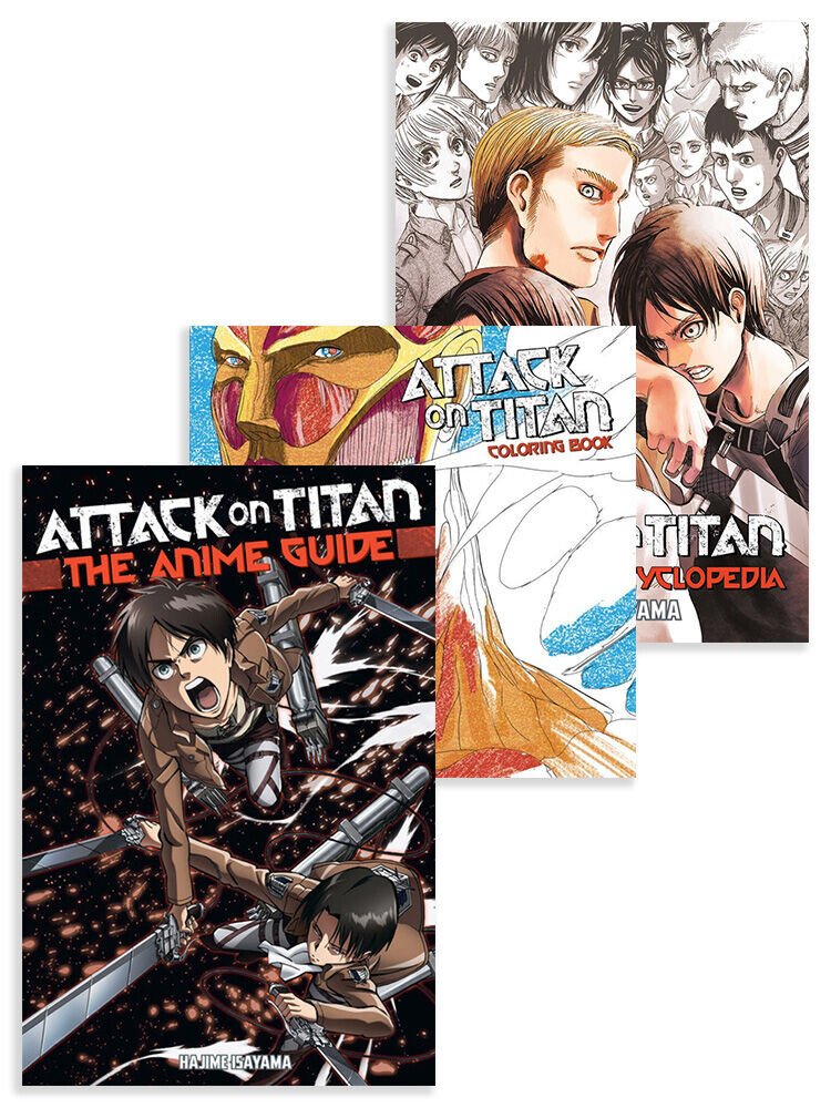 

Манга Attack on Titan Bundle