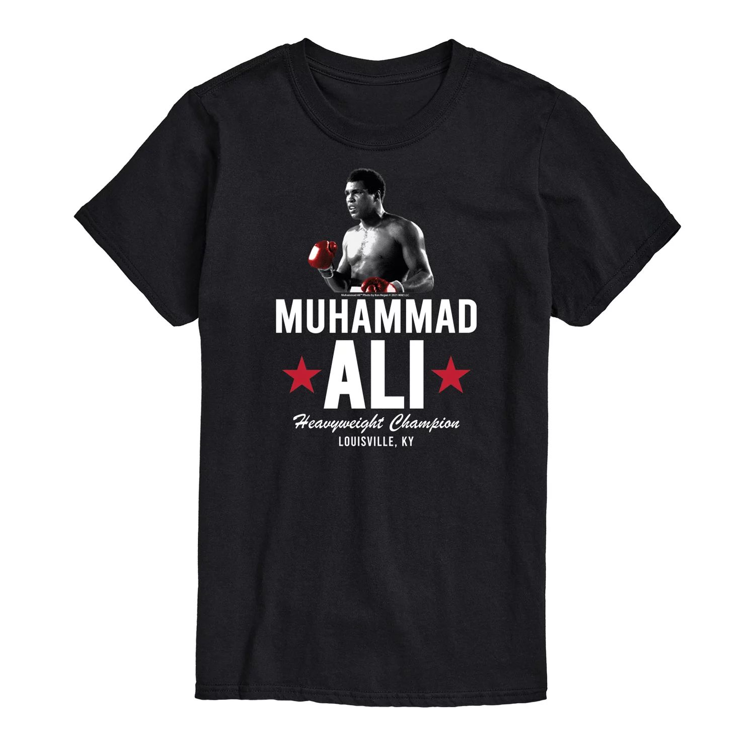 Футболка Big & Tall Mohammed Ali с чемпионом в супертяжелом весе Licensed Character