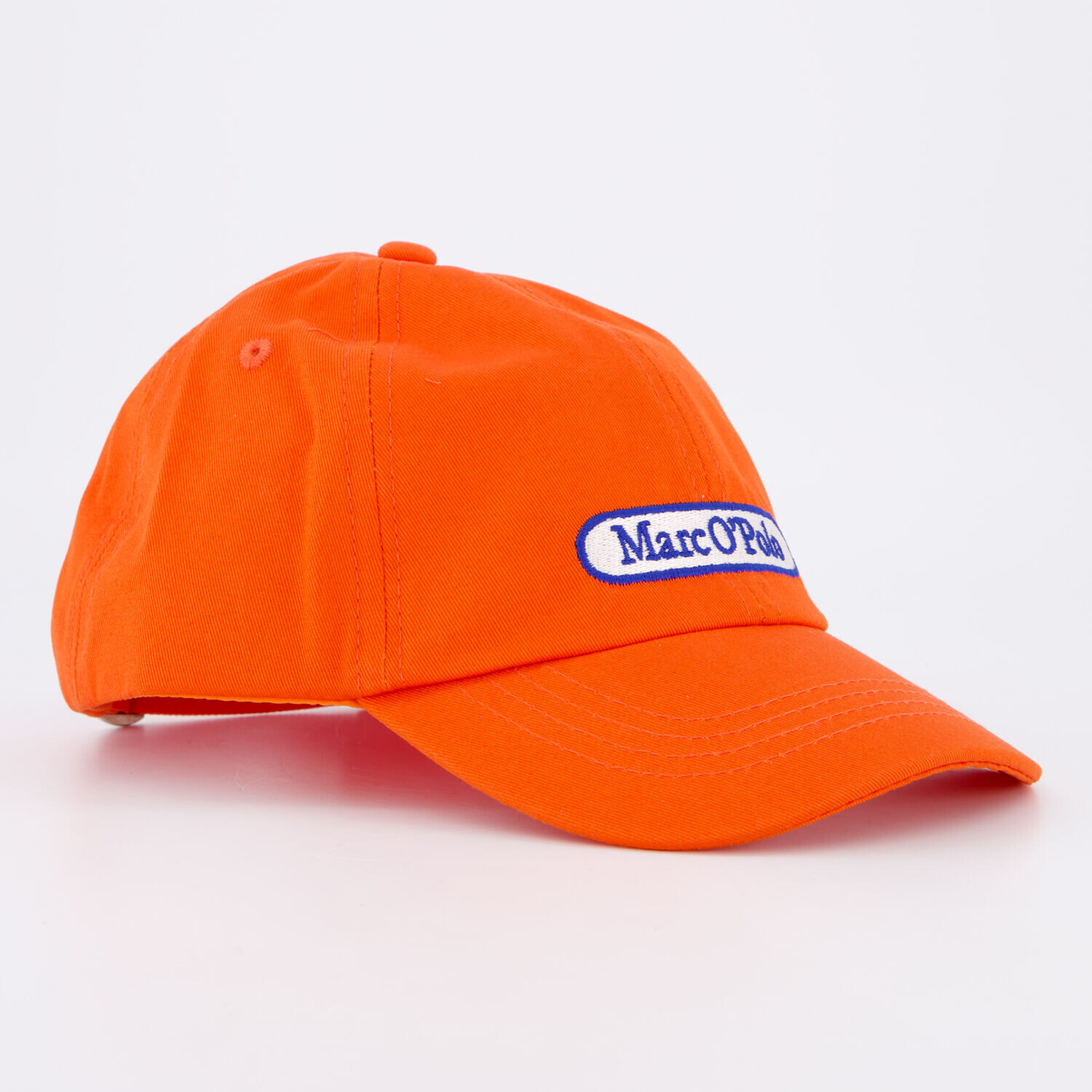 

Оранжевая бейсболка с вышитым логотипом Marc O'Polo