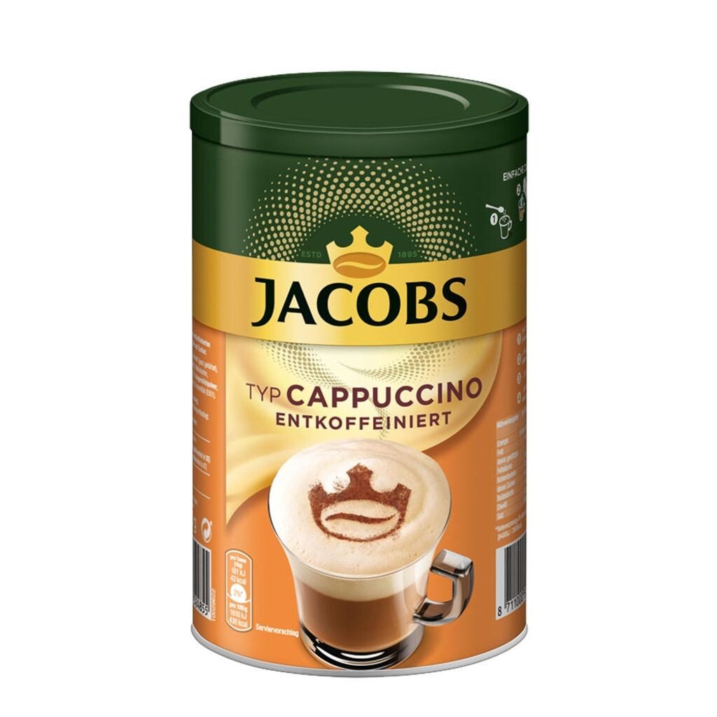 

Кофе Jacobs Cappuccino нежный сливочный без кофеина 220г