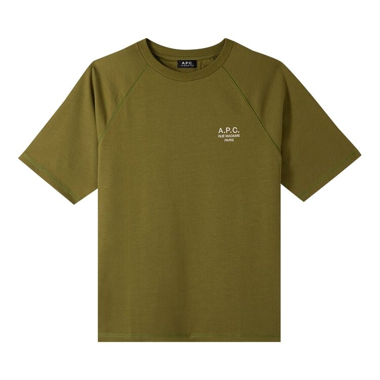 

Футболка A.P.C. Willy 'Khaki', зеленый