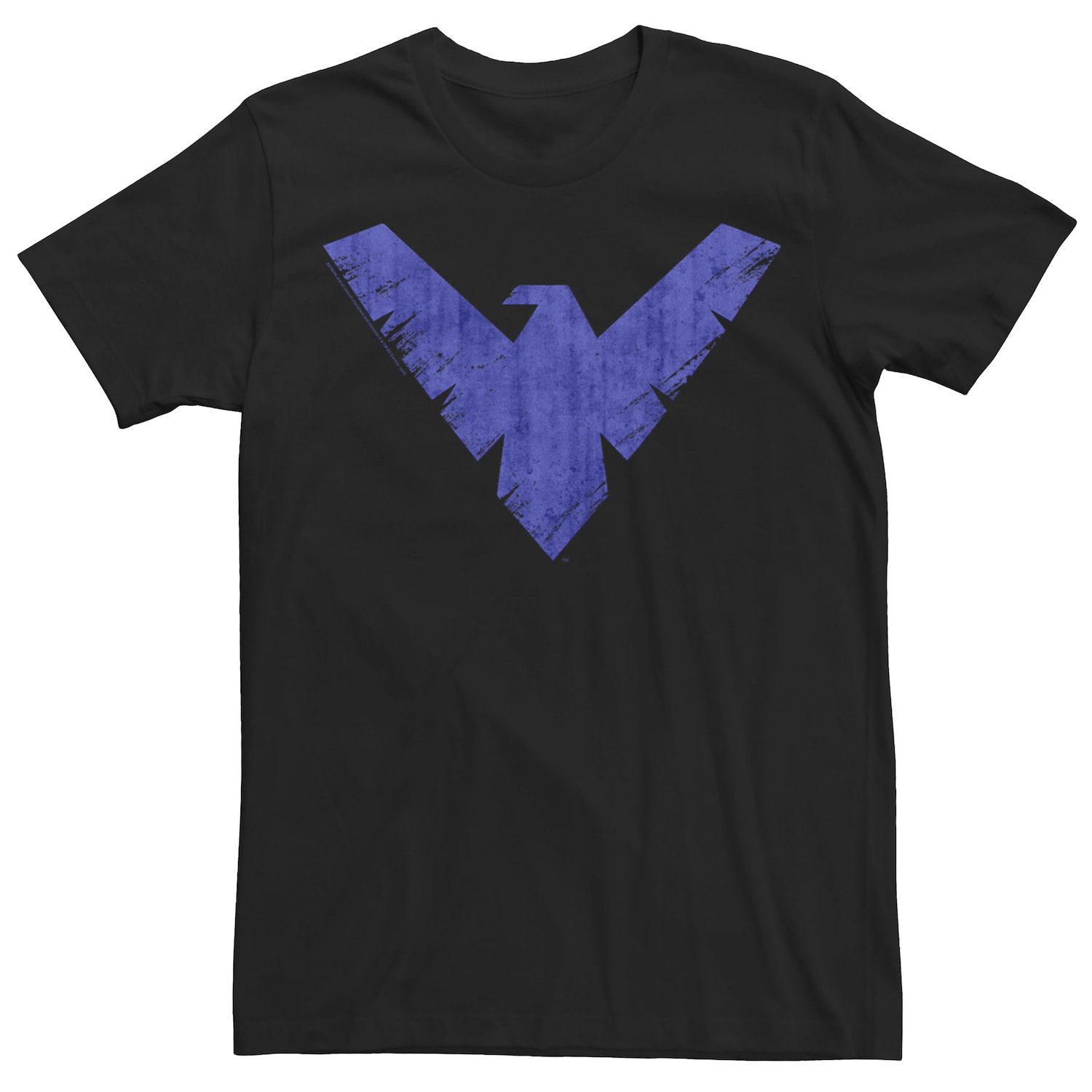 Мужская футболка с потертым логотипом DC Fandome Nightwing Licensed Character