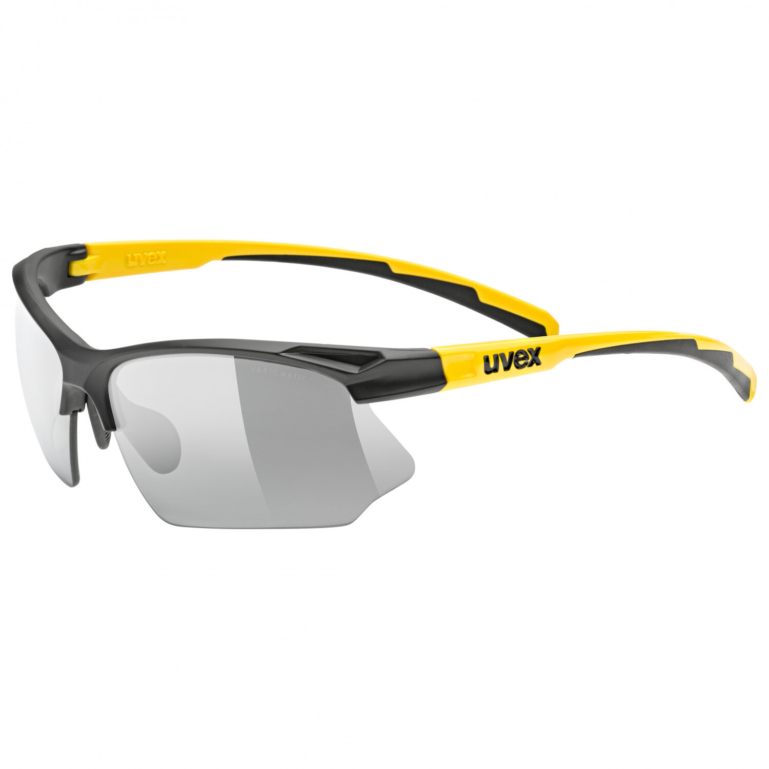 

Велосипедные очки Uvex Sportstyle 802 V Cat 1 3, цвет Black Mat/Sunbee