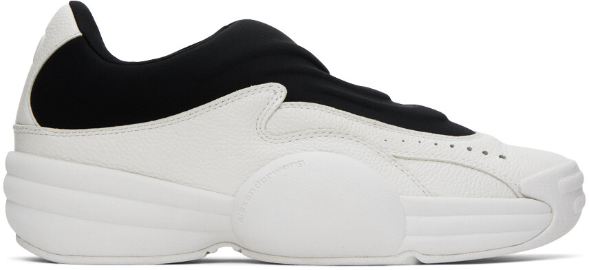 

Бело-черные слипоны AW Hoop Alexander Wang