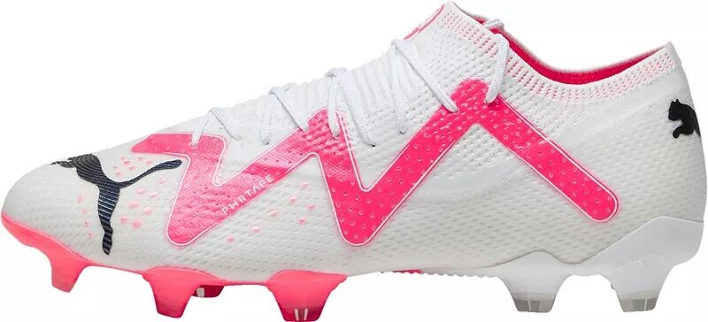 

Футбольные бутсы Puma Future Ultimate Low FG, белый/красный