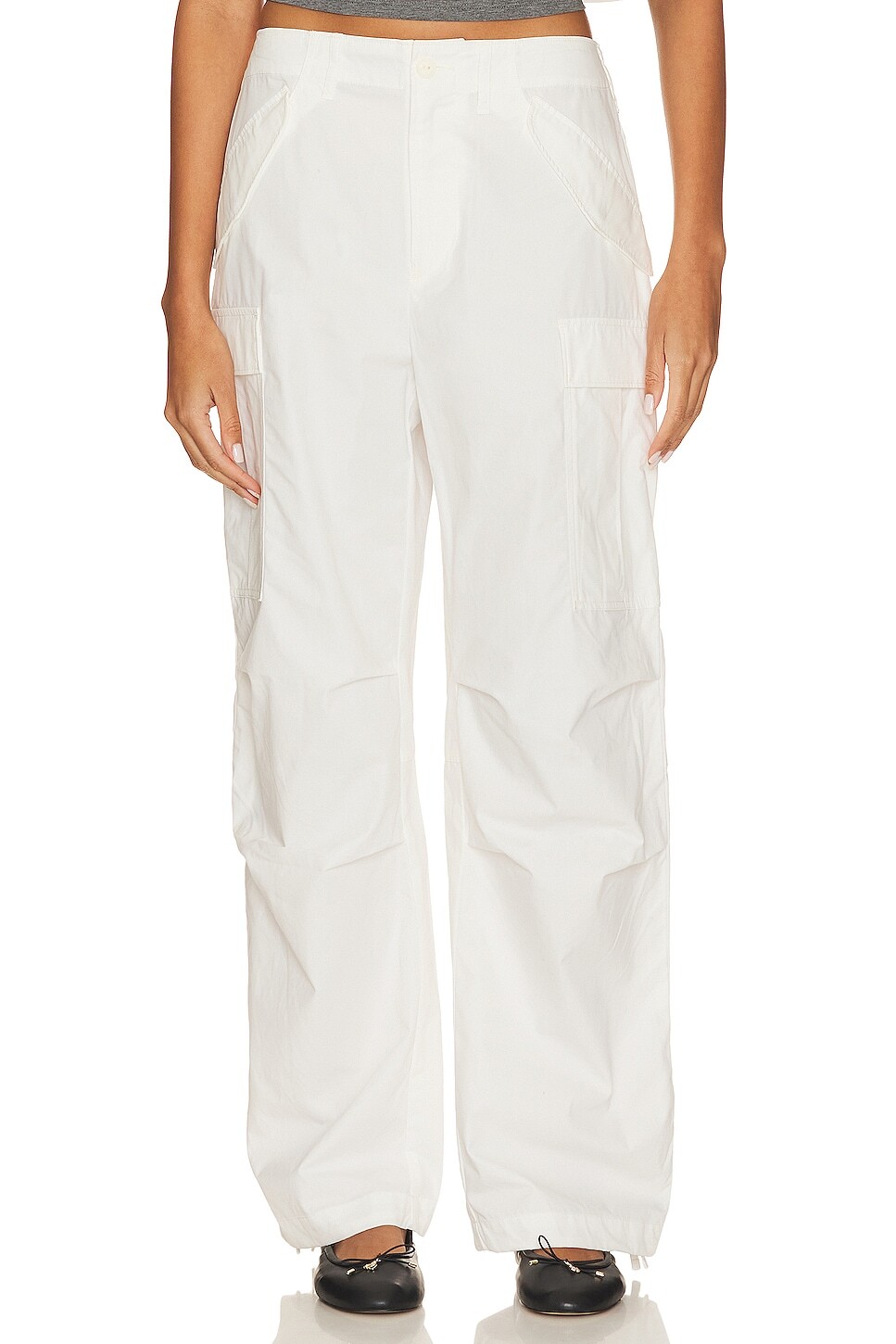 

Брюки Rag & Bone Porter Cargo, белый