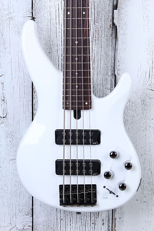 цена Басс гитара Yamaha TRBX305 Bass Guitar 5 String Electric Bass Guitar White Finish