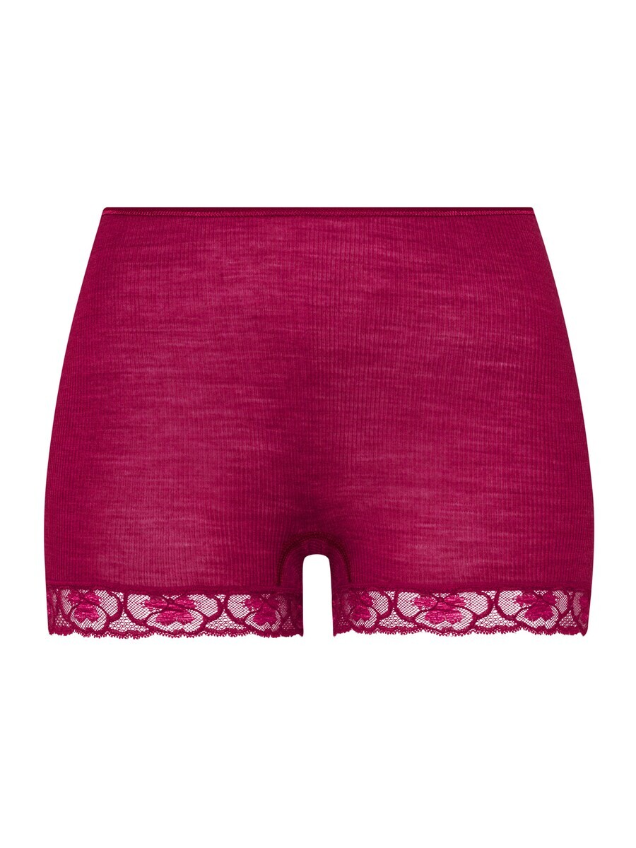 

Шорты Hanro Boyshorts Woolen Lace, цвет Fire red