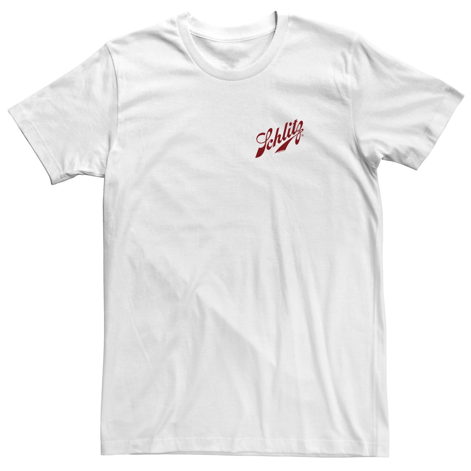 

Мужская футболка с логотипом Pabst Schlitz Licensed Character