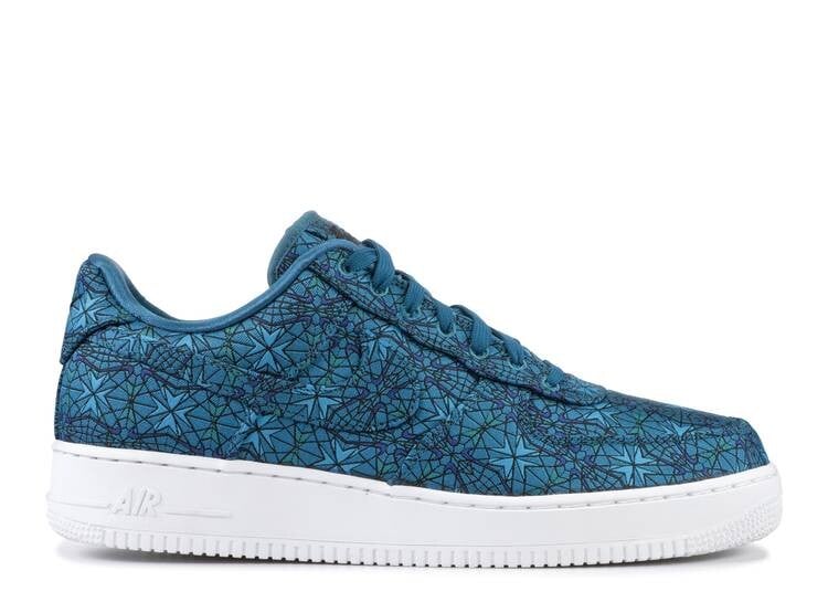 

Кроссовки Nike AIR FORCE 1 LOW PREMIUM 'STAINED GLASS', зеленый, Зеленый;синий