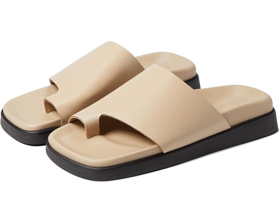 Сандалии ALOHAS Toe Ring Flop, цвет Stone Beige