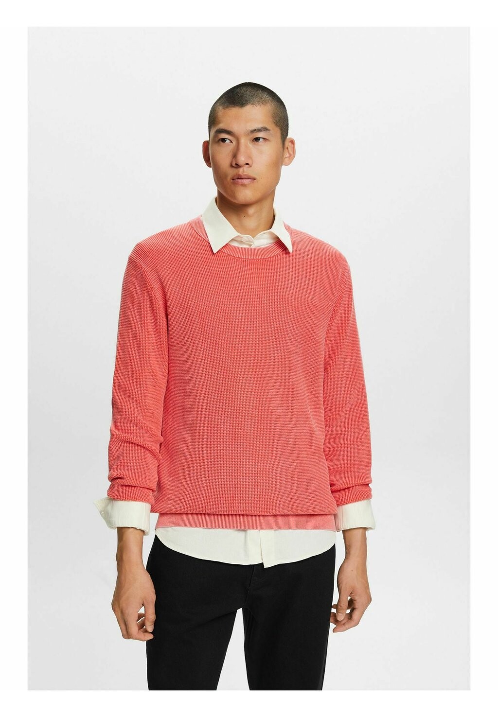 

Свитер Esprit, кораллово-красный