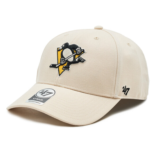 

Бейсболка 47 Brand NHLPittsburgh Penguins, бежевый