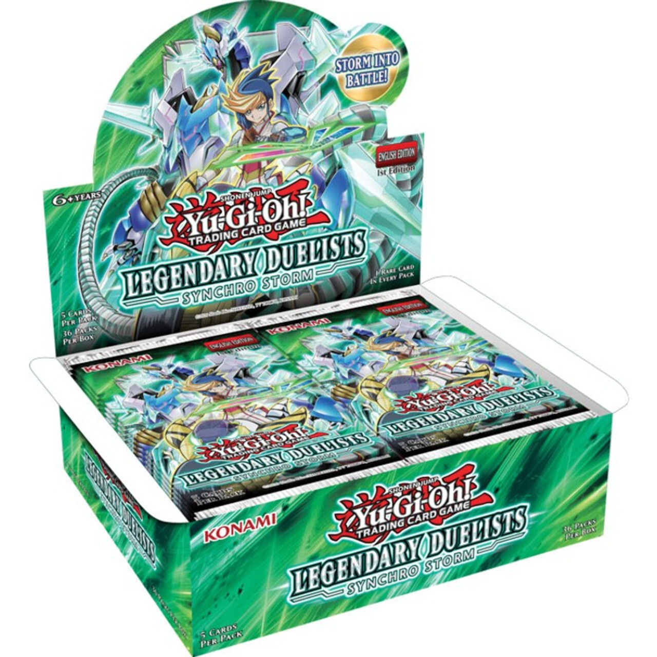 

Карточная игра Yu-Gi-Oh!: Legendary Duelists - Synchro Storm Booster Box 1st Edition