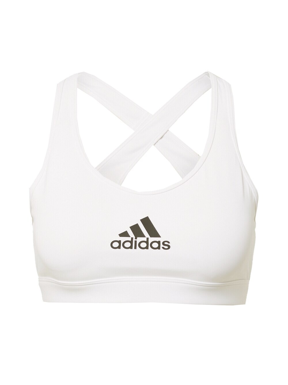 

Спортивный бюстгальтер без косточек Adidas Powerreact Train Medium-Support, белый