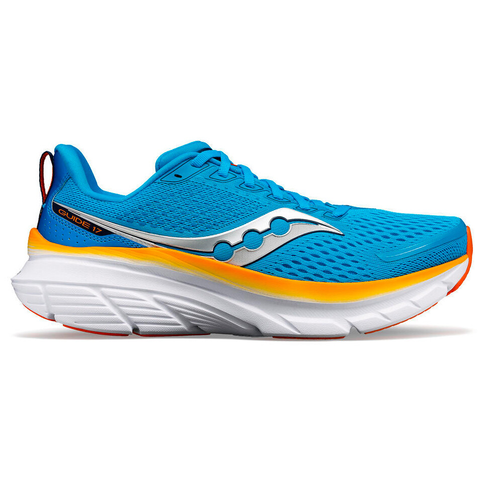 

Беговая обувь Saucony Guide 17, цвет Viziblue/Peel