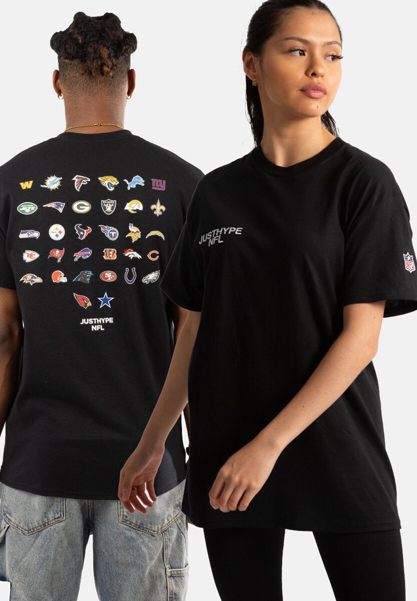 

Футболка с принтом National Football League Hype, черный