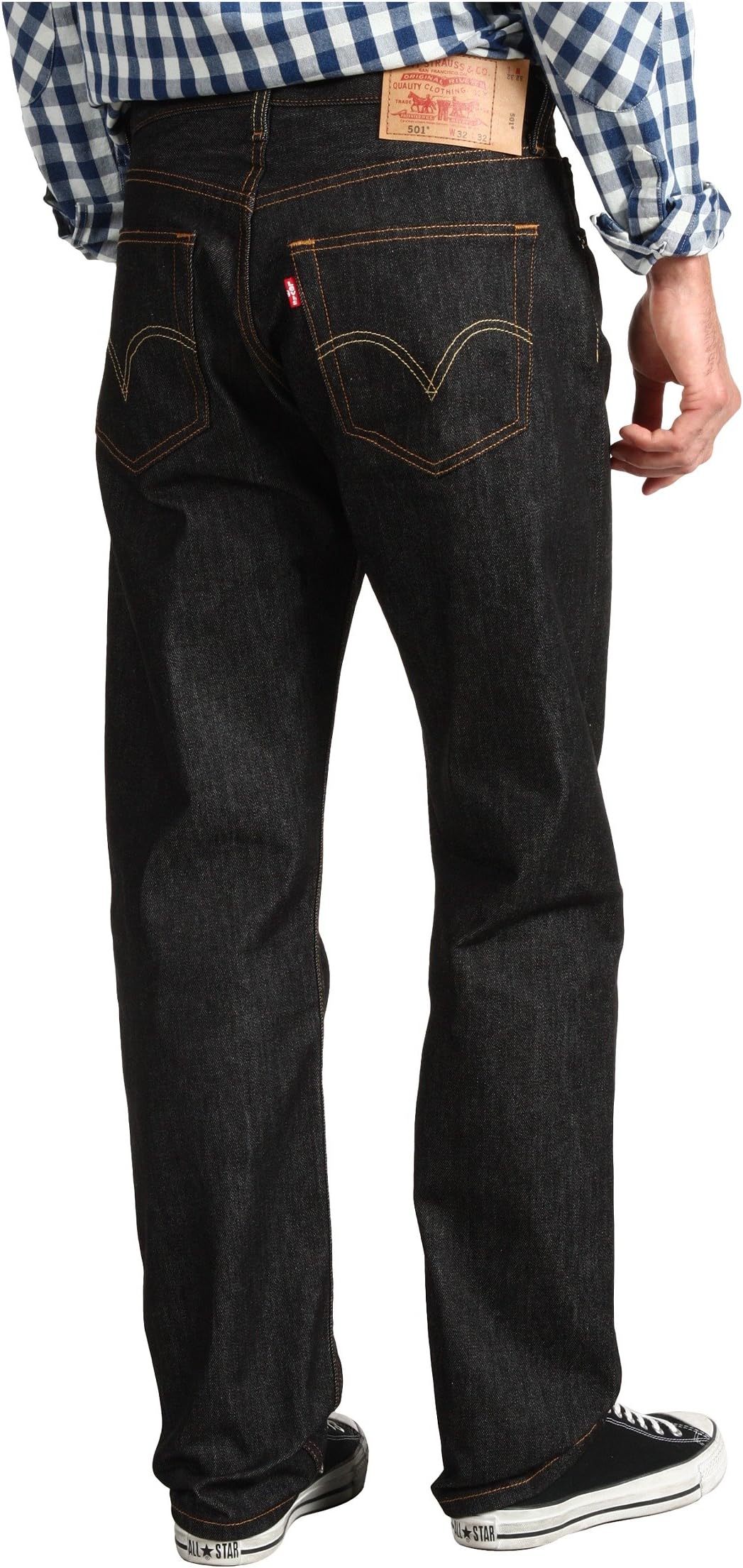 Джинсы 501 Original Shrink-to-Fit Jeans Levi's, цвет Black Shrink to Fit fit 2 black