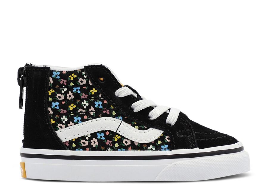 

Кроссовки Vans Sk8 Hi Zip Toddler, цвет Ditsy Floral Black