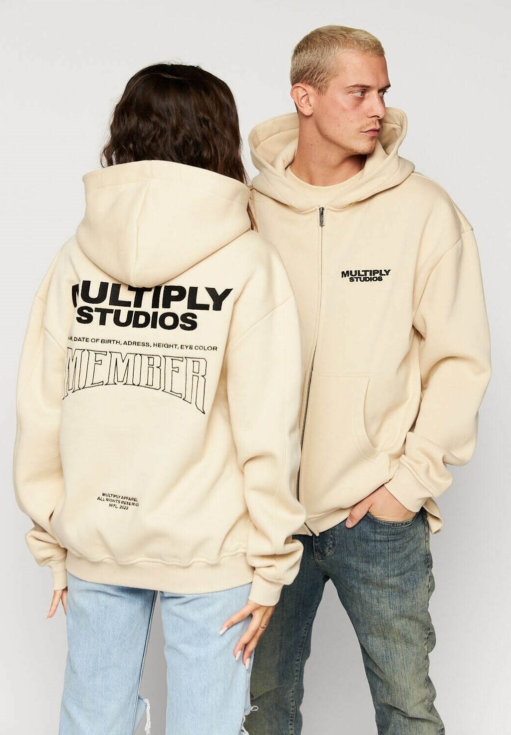 

Толстовка на молнии Multiply Apparel