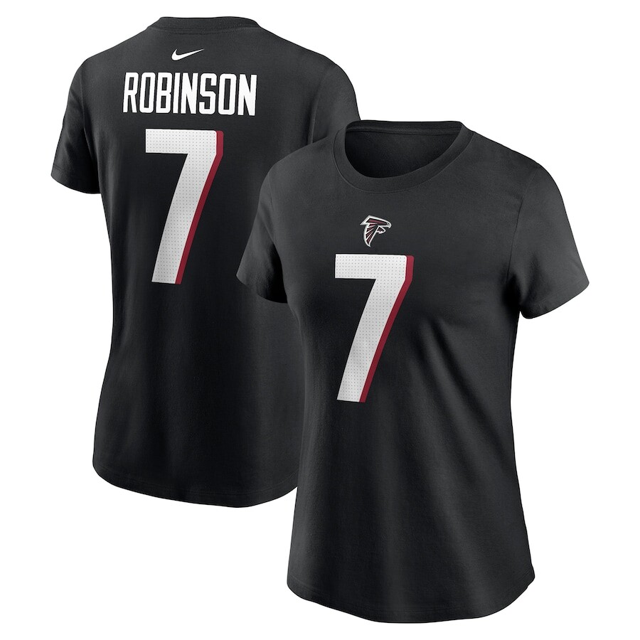 

Футболка с именем и номером Nike Atlanta Falcons, черный