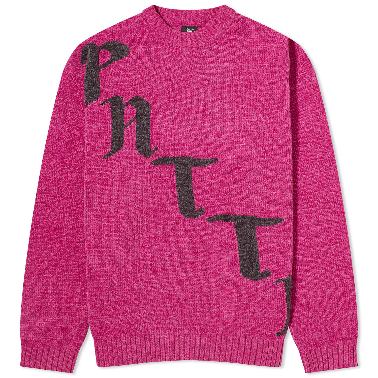 

Свитер Patta Chenille Crew Neck Jumper, цвет Fuchsia Red