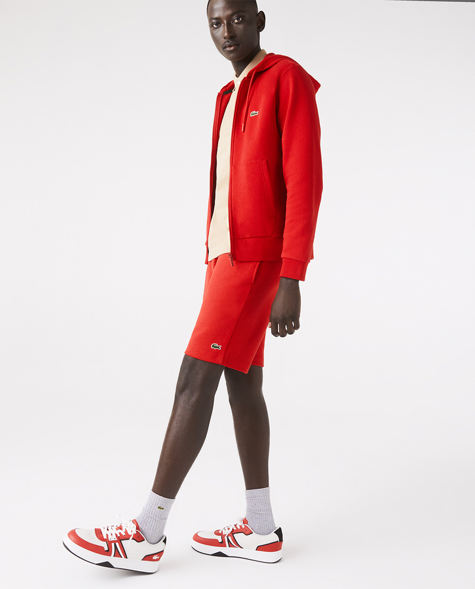 

Мужские спортивные шорты обычного кроя Lacoste, красный