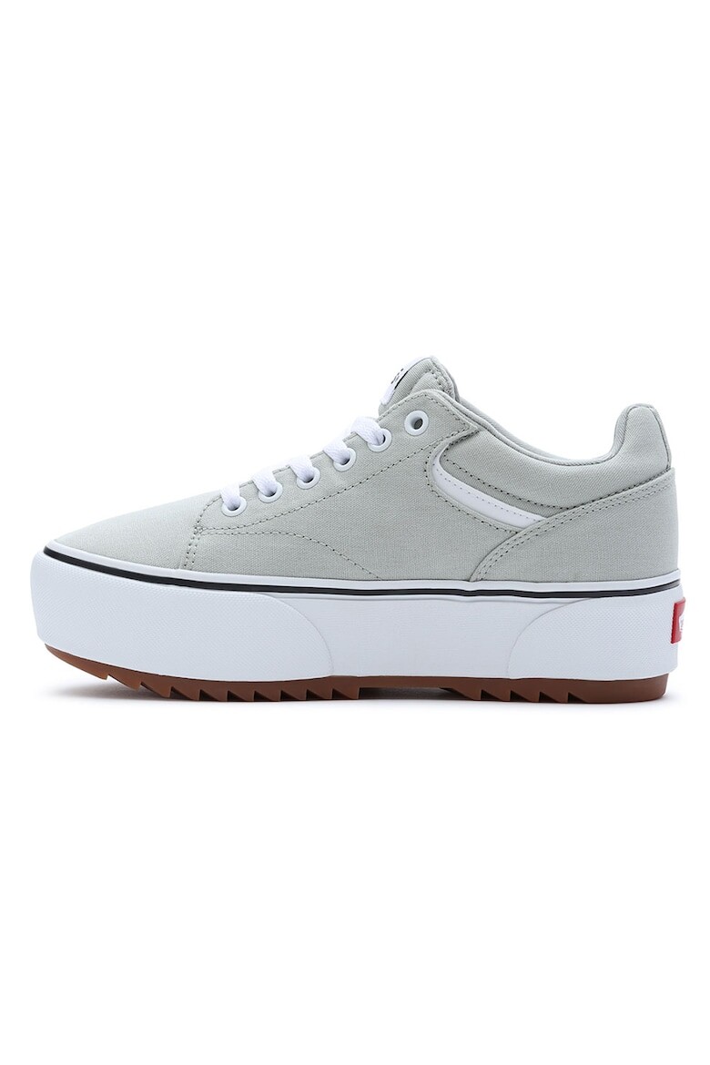 

Кроссовки Seldan на текстильной платформе Vans, белый