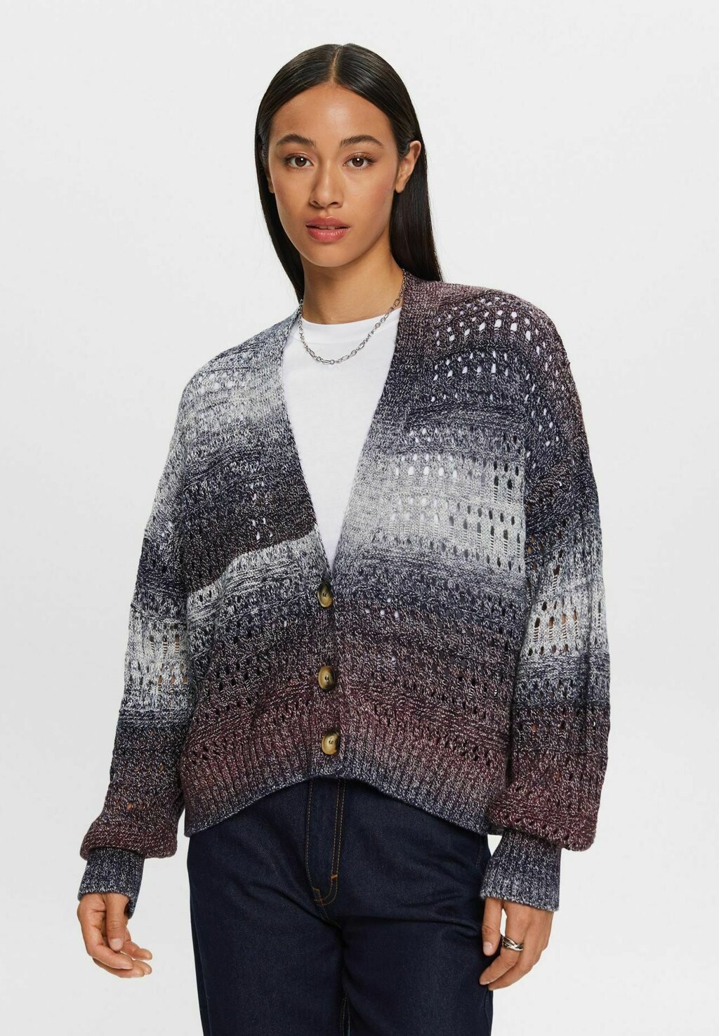 

Кардиган edc by Esprit, Серый