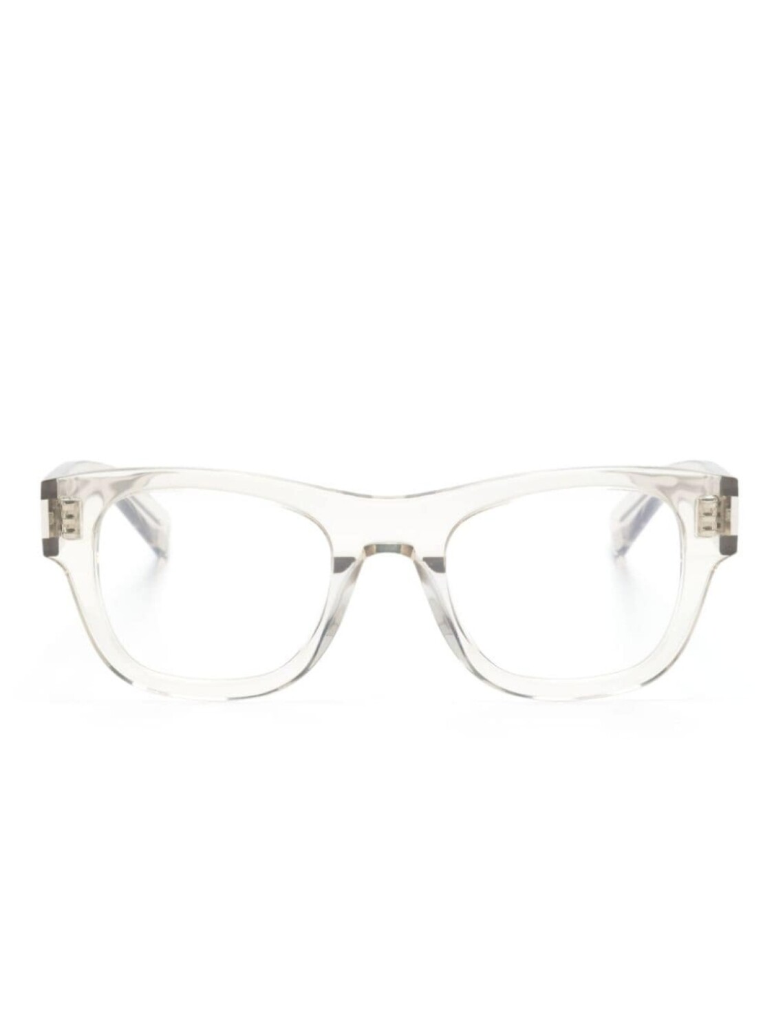 

Saint Laurent Eyewear очки в квадратной оправе, нейтральный цвет